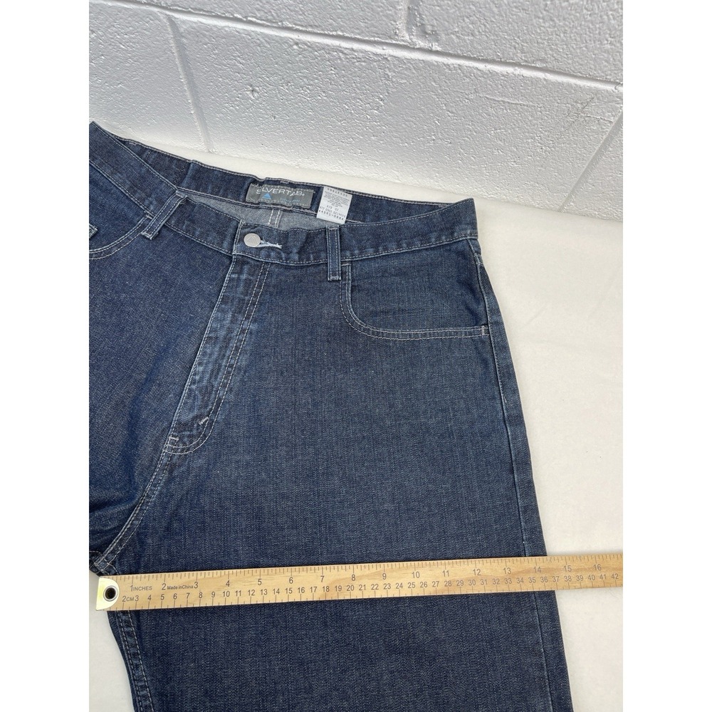 Vintage Levis SilverTab Jeans Men's 34X32 Oversized Fit Baggy Y2K - Picture 5 of 10